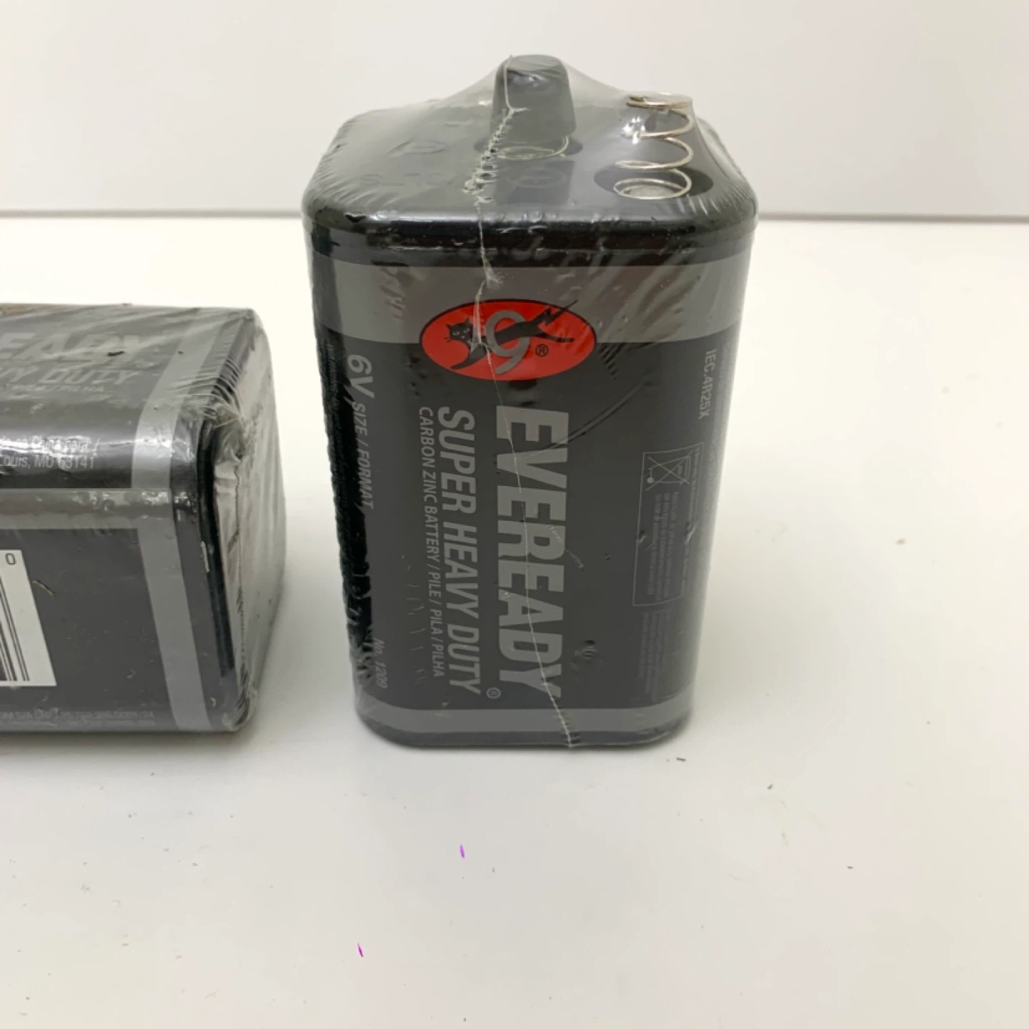 6V Batteries Carbon Zinc Batteries Heavy Duty Batteries 2 Pack - photo 3