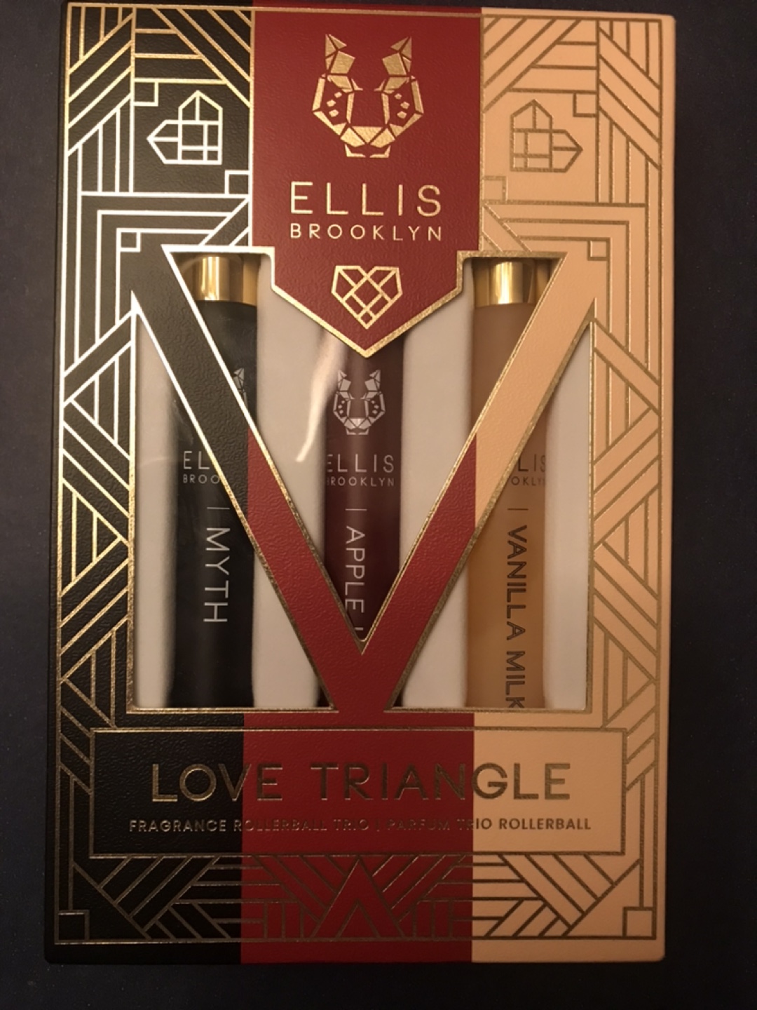 Ellis Brooklyn Love Triangle Fragrance Rollerball Trio
