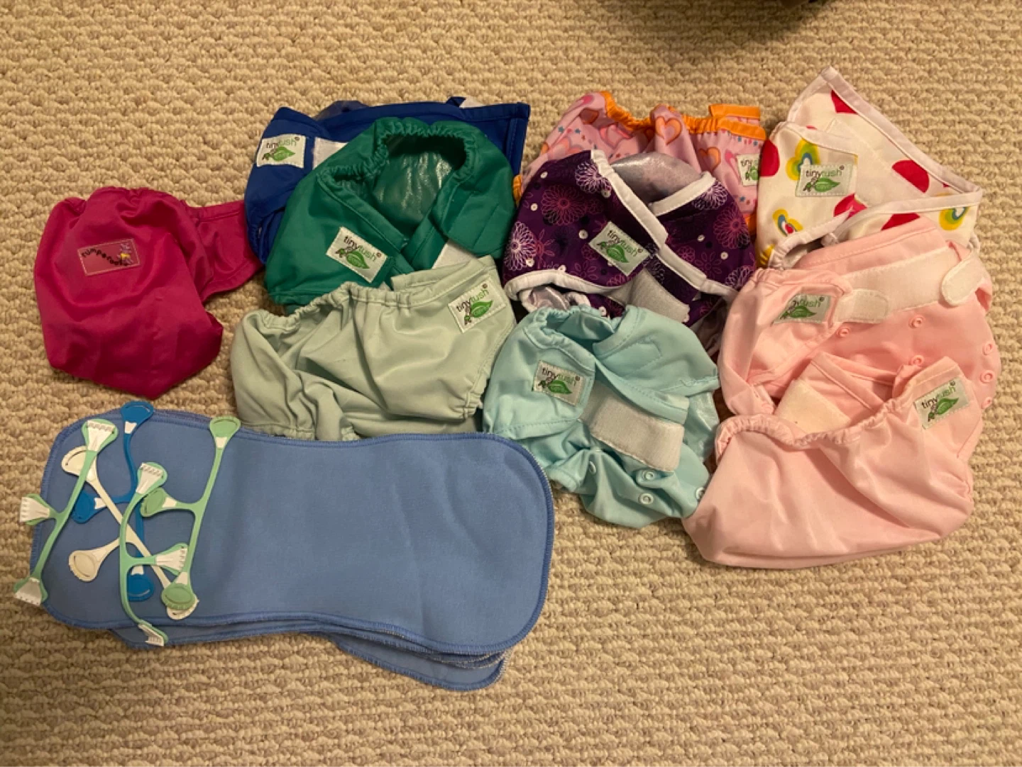 Tiny Tush Cloth Diapers & Inserts