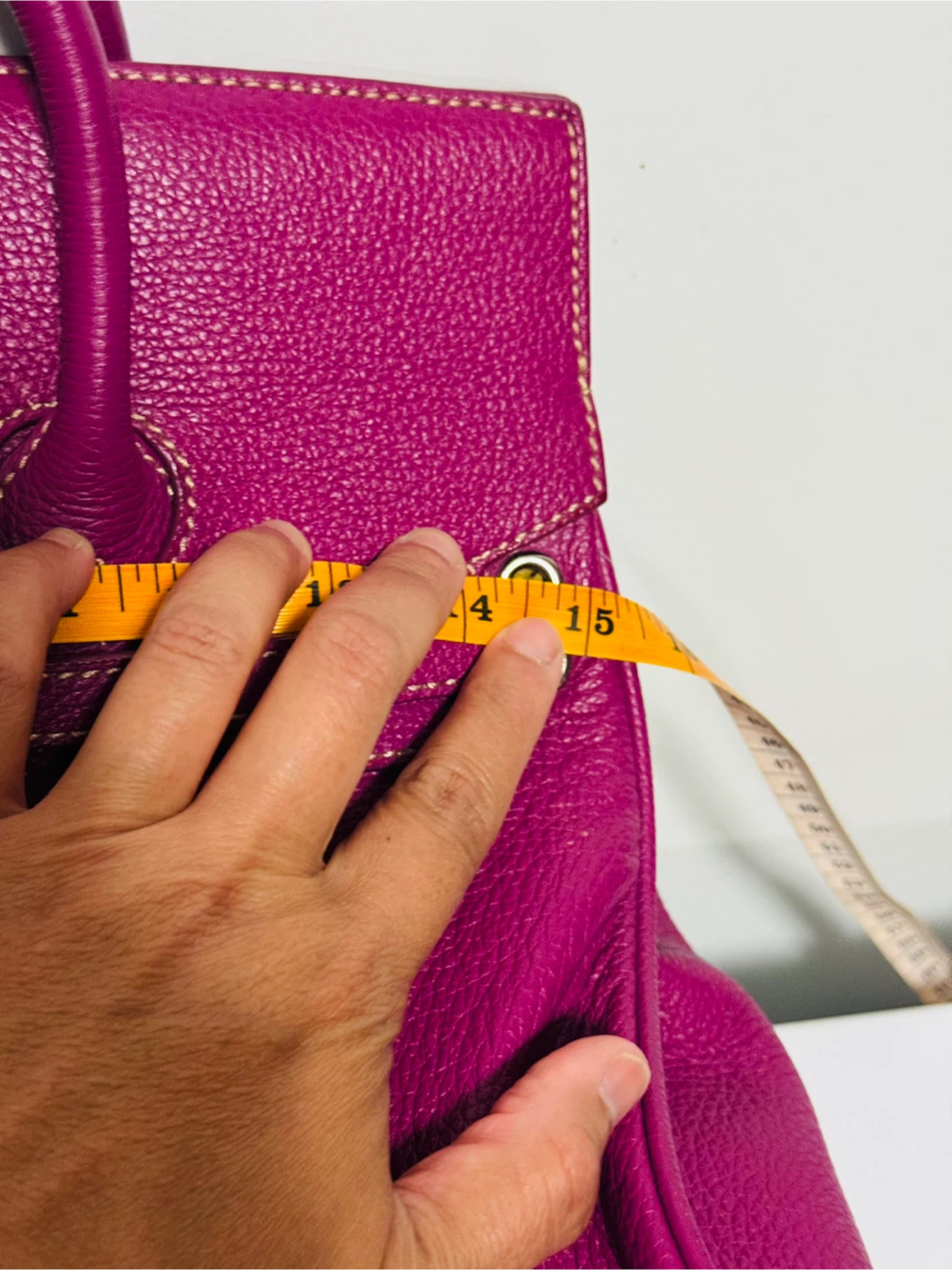 Purple Leather Handbag - photo 2