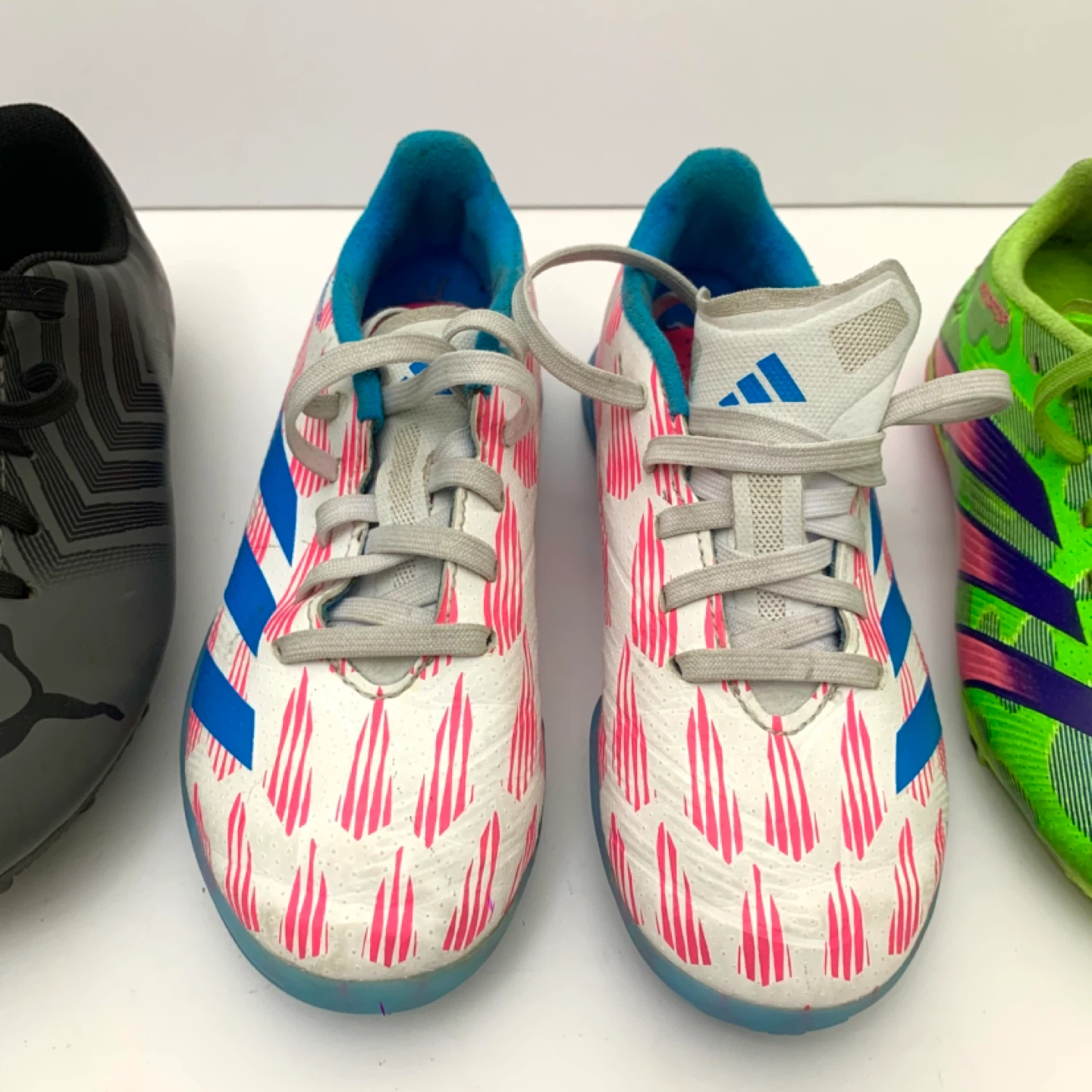 Kids Soccer Cleats Youth Soccer Shoes Indoor Outdoor Size 13K - photo 3