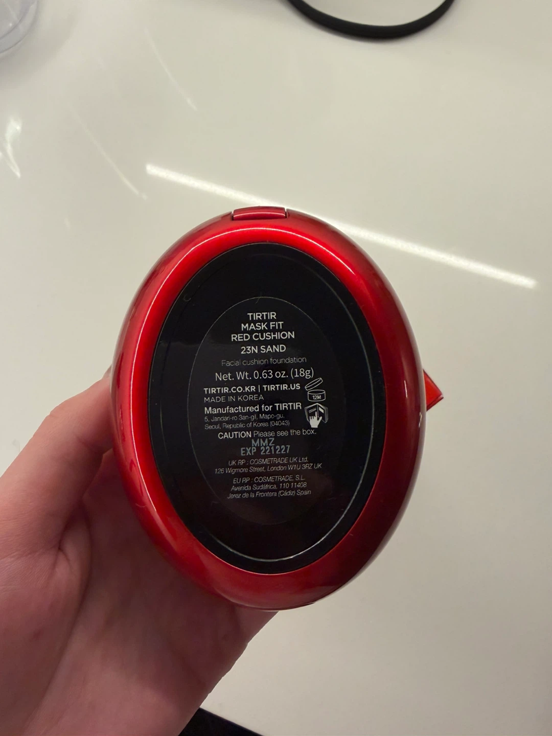TIRTIR Mask Fit Red Cushion Foundation - 23N Sand - photo 4