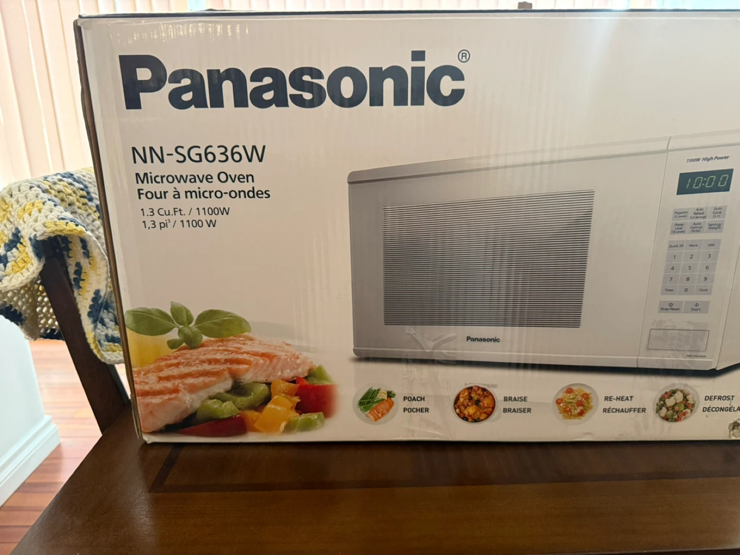 Panasonic NN-SG636W Microwave Oven 1.3 Cu.Ft./1100W - photo 3