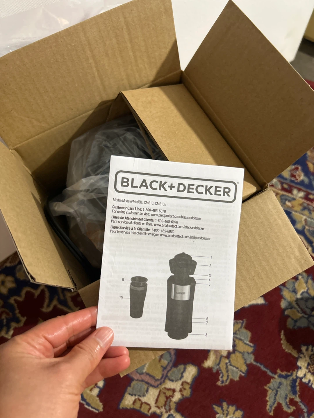 Black+Decker CM618 Single Serve Coffee Maker - photo 2