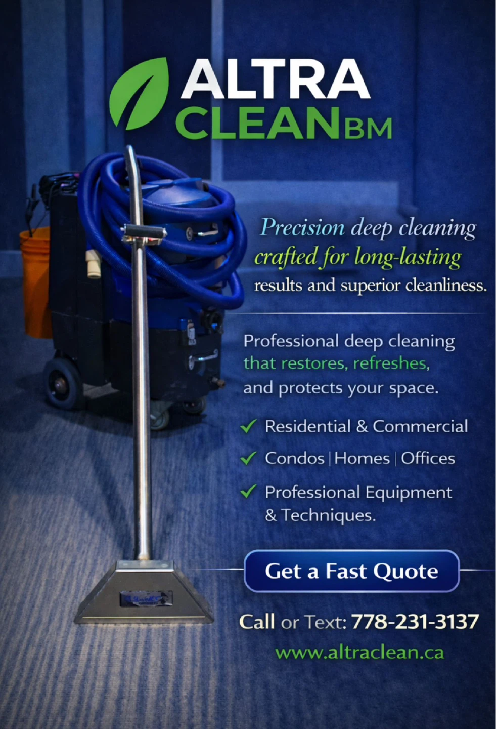 Carpet cleaning services