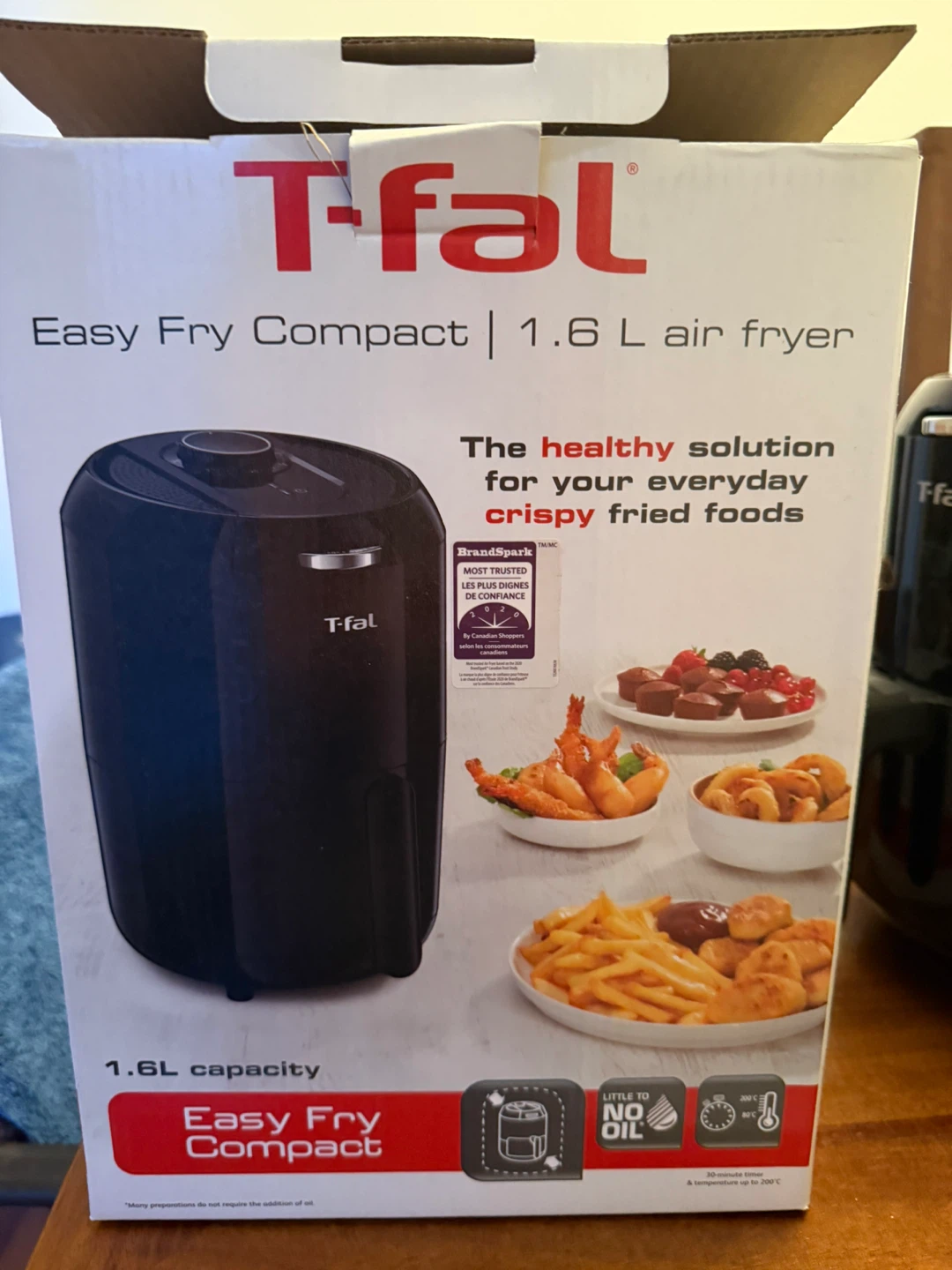 T-fal Easy Fry Compact 1.6L Air Fryer - photo 3