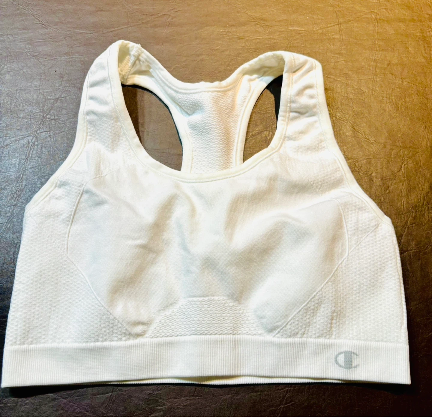 New Champion White Sports Bra