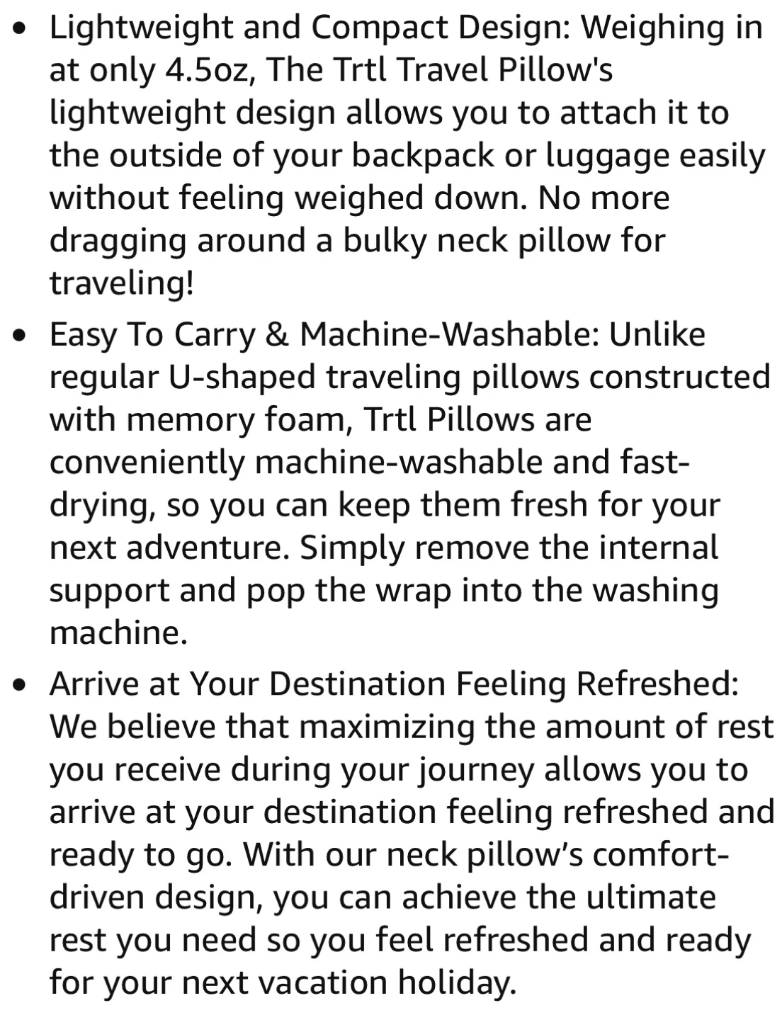 TRTL Travel Pillow – Adult Size Grey | Brand New - photo 5