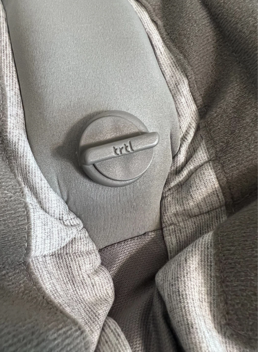 TRTL Travel Pillow – Adult Size Grey | Brand New - photo 3