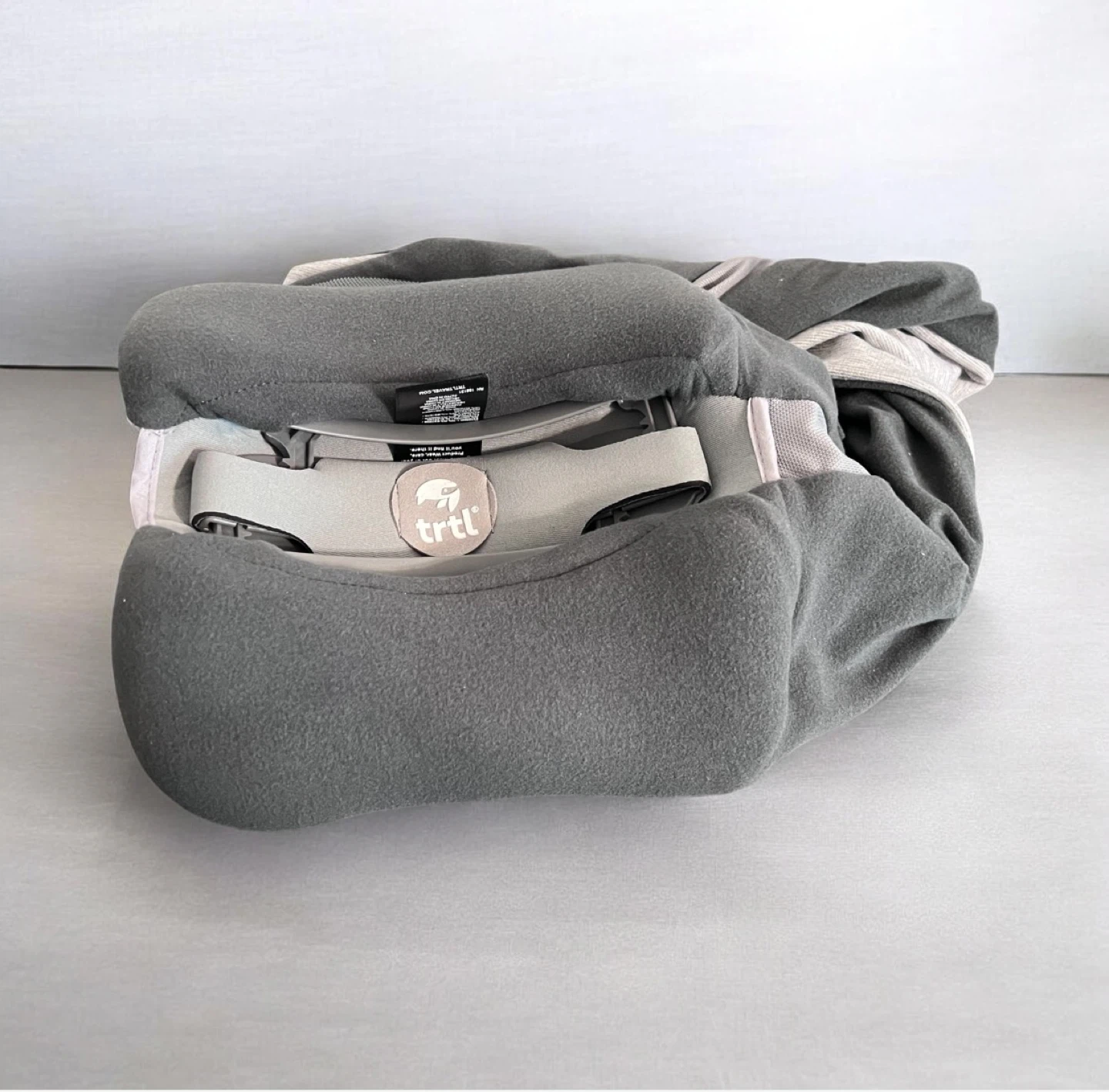 TRTL Travel Pillow – Adult Size Grey | Brand New
