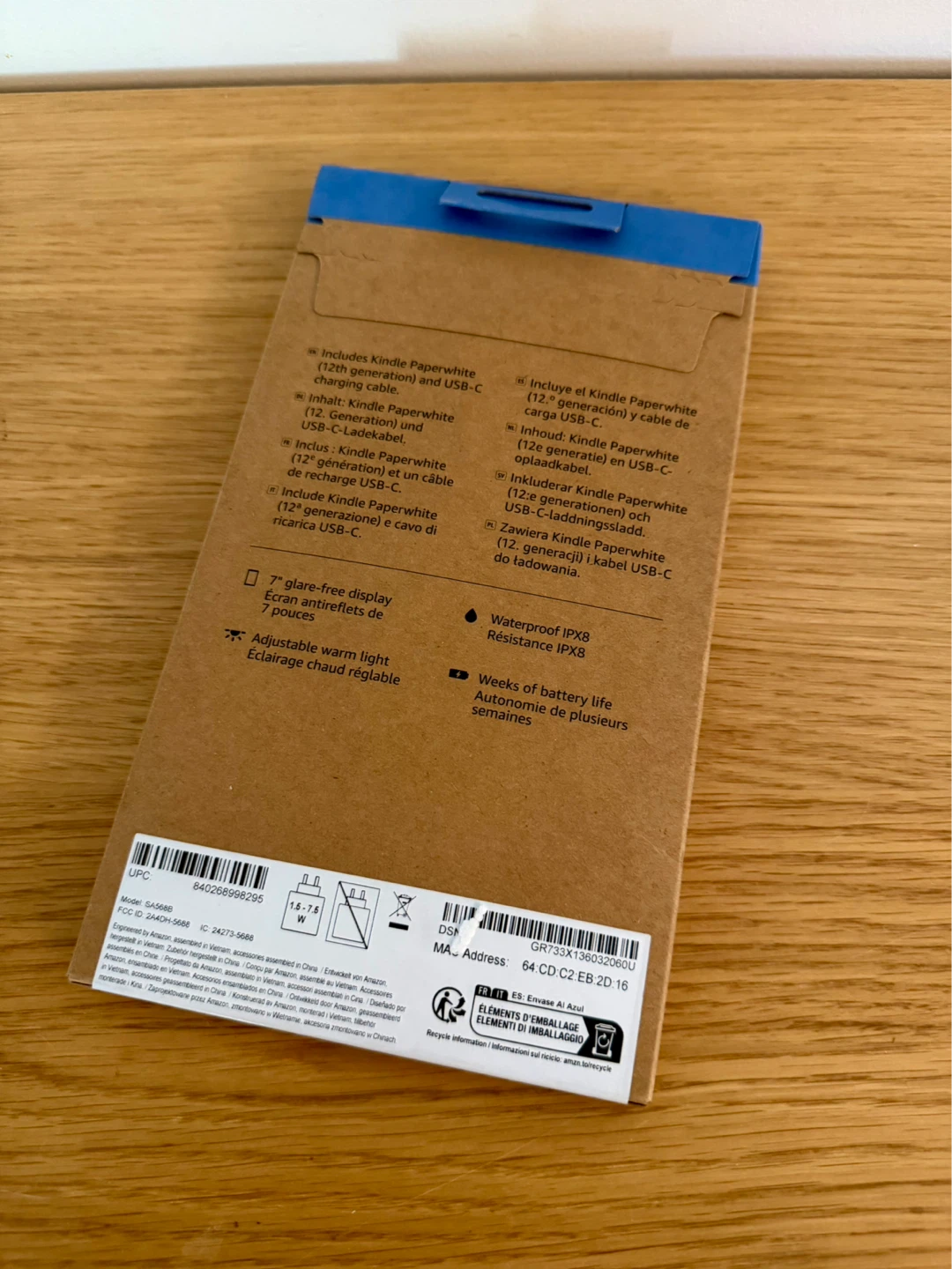 Amazon Kindle Paperwhite 12th Gen 16 GB Black - photo 2