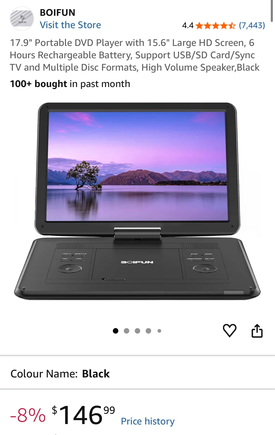 BOIFUN BFN-161 Portable Video Player - photo 3