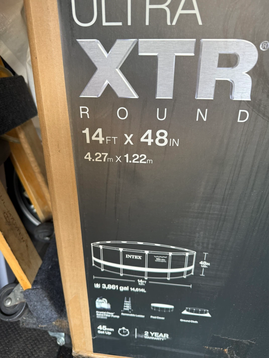 Intex 14' x 48" Ultra XTR Round Above Ground Swimming Pool - photo 4