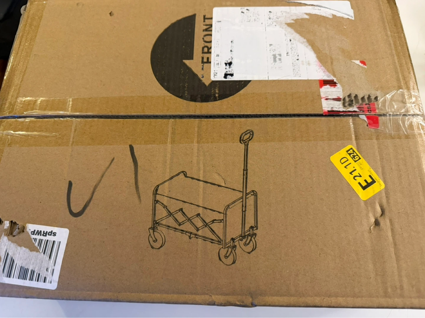 Black Foldable Wagon - Small - photo 3