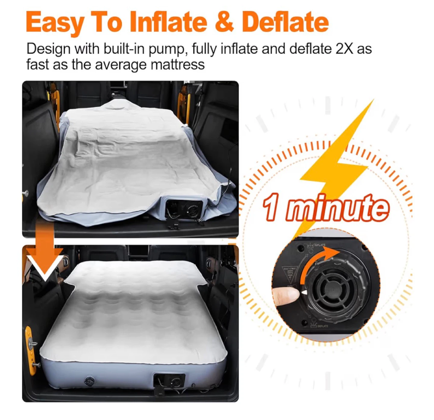 GOTIDY 65" SUV Air Car Mattress - photo 4