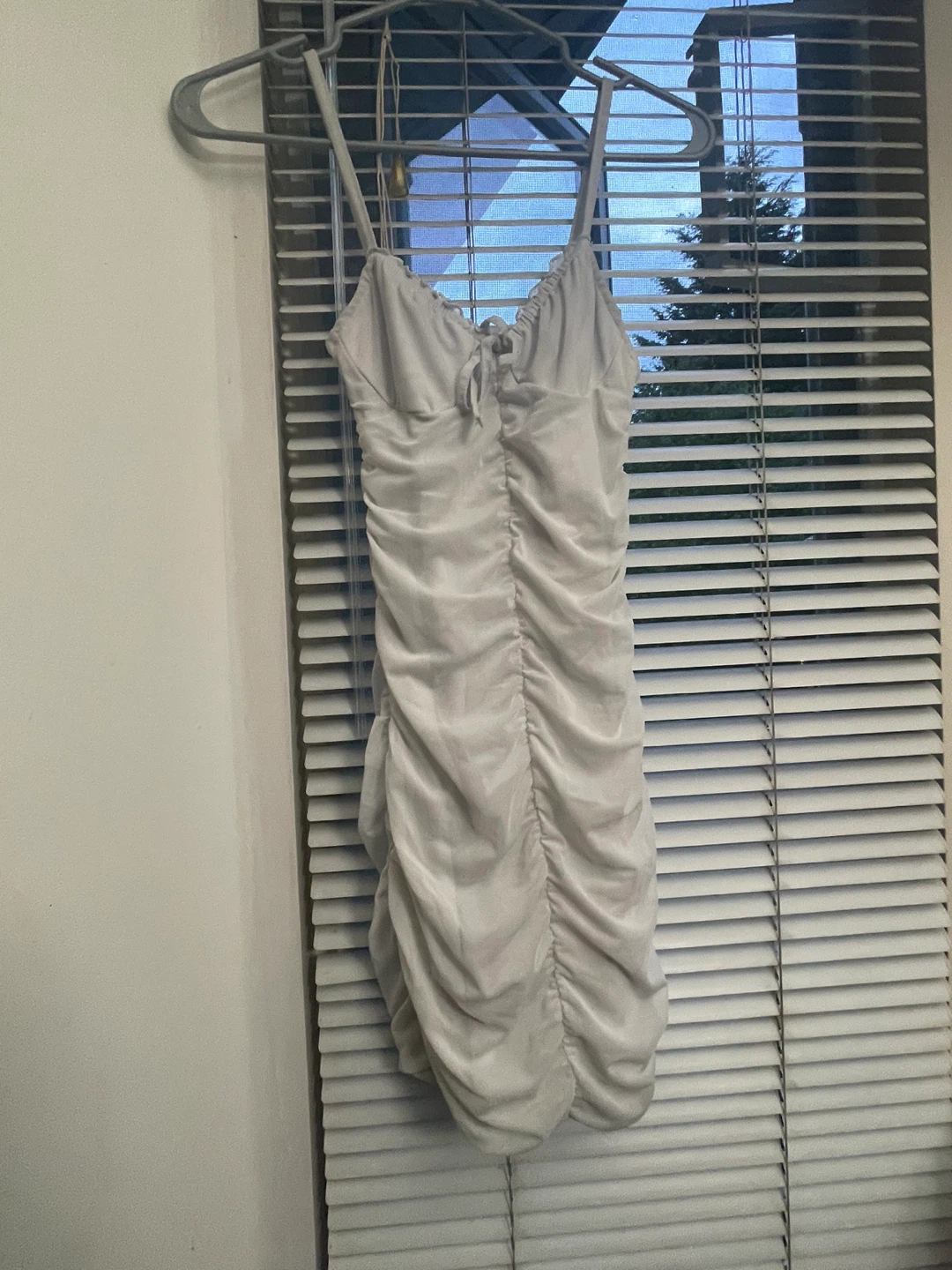 Ruched Mini Dress