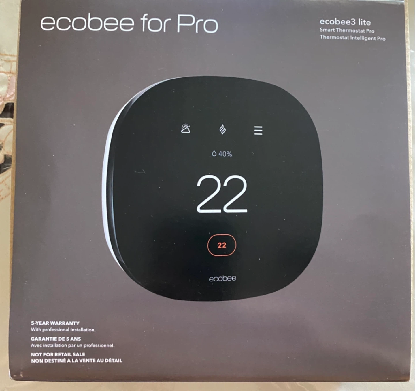 ecobee3 Lite Smart Thermostat Pro