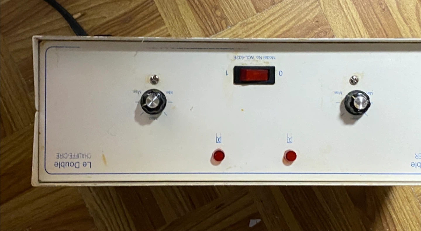Le Double CHAUFFE-CIRE Wax Heater