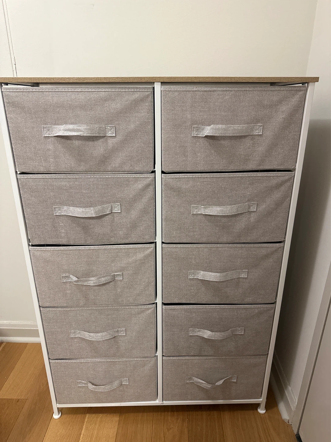 10-Drawer Fabric Dresser