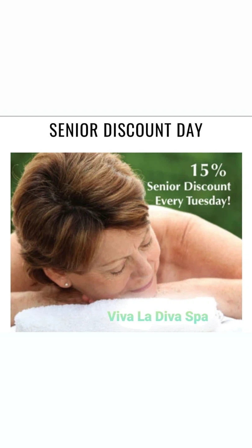 Viva La Diva Spa Senior Discount Day