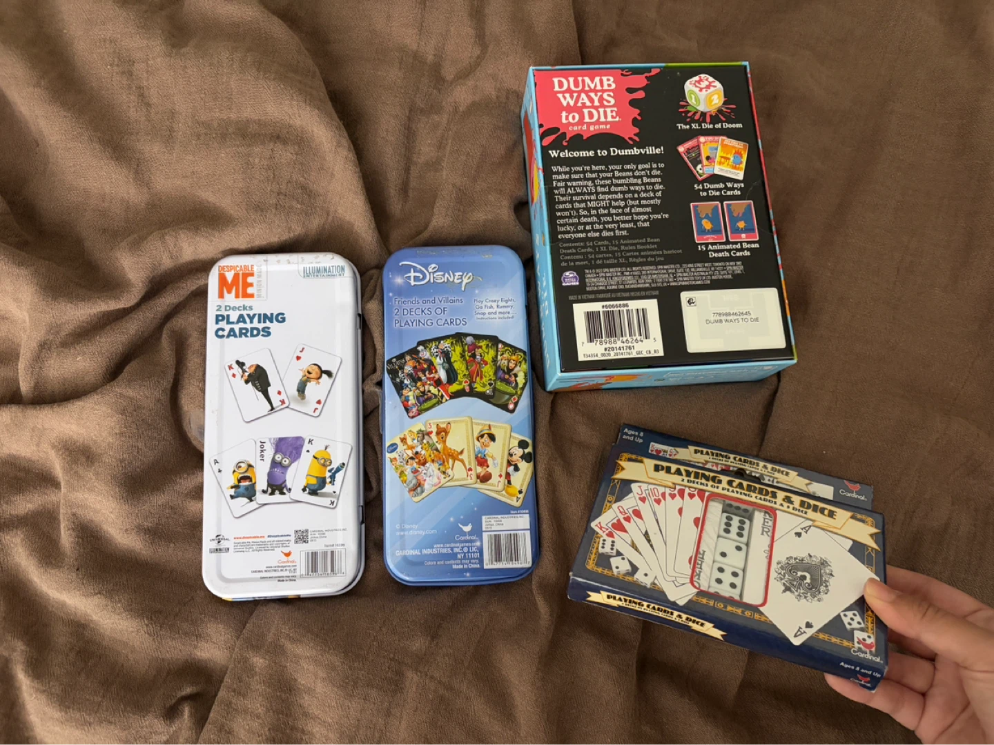 Despicable Me, Disney, Dumb Ways to Die, Playing Cards Set - photo 2