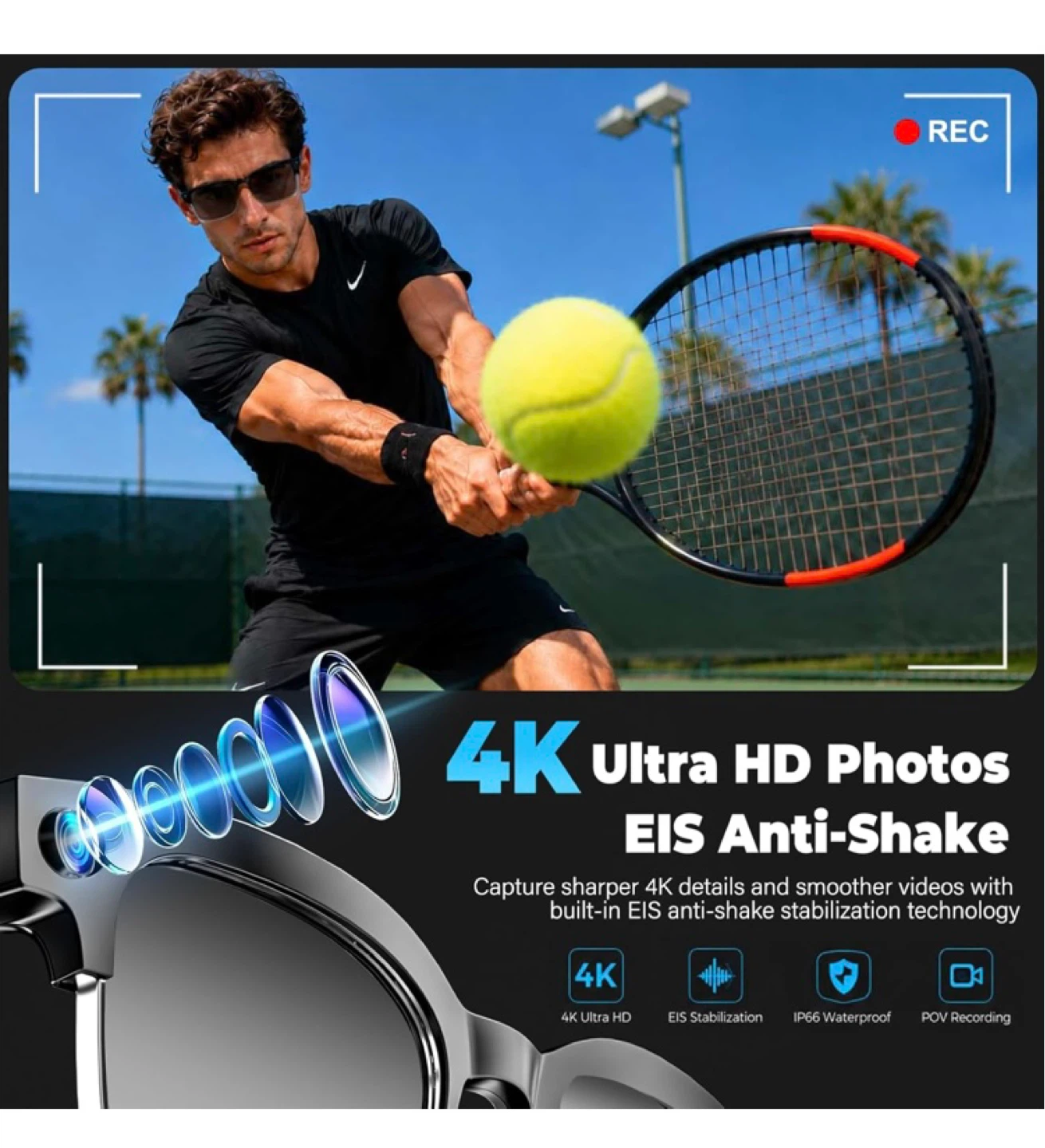 AI Smart Glasses with Camera - photo 3