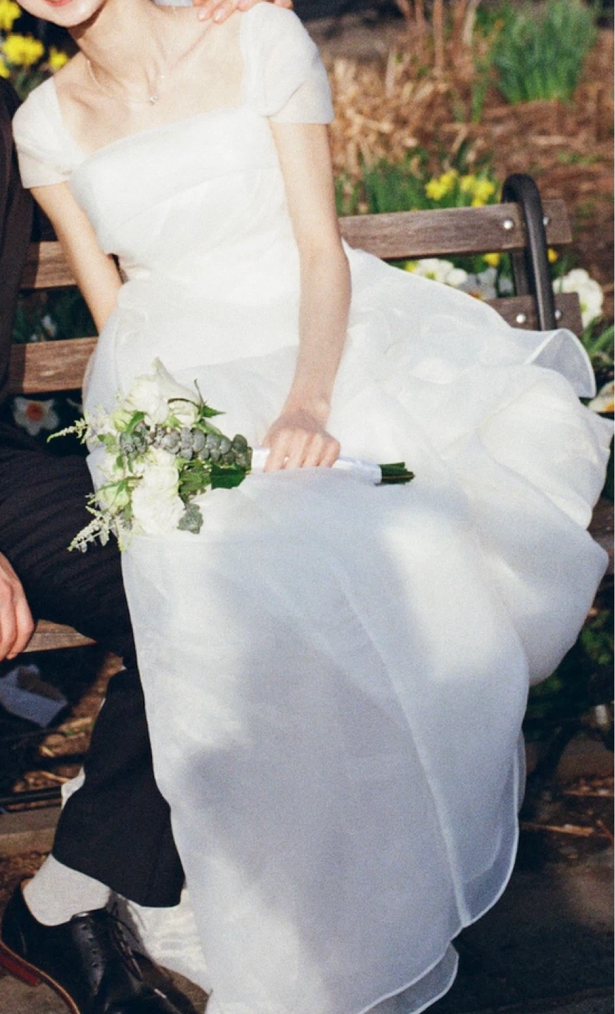 White Wedding Dress - photo 4