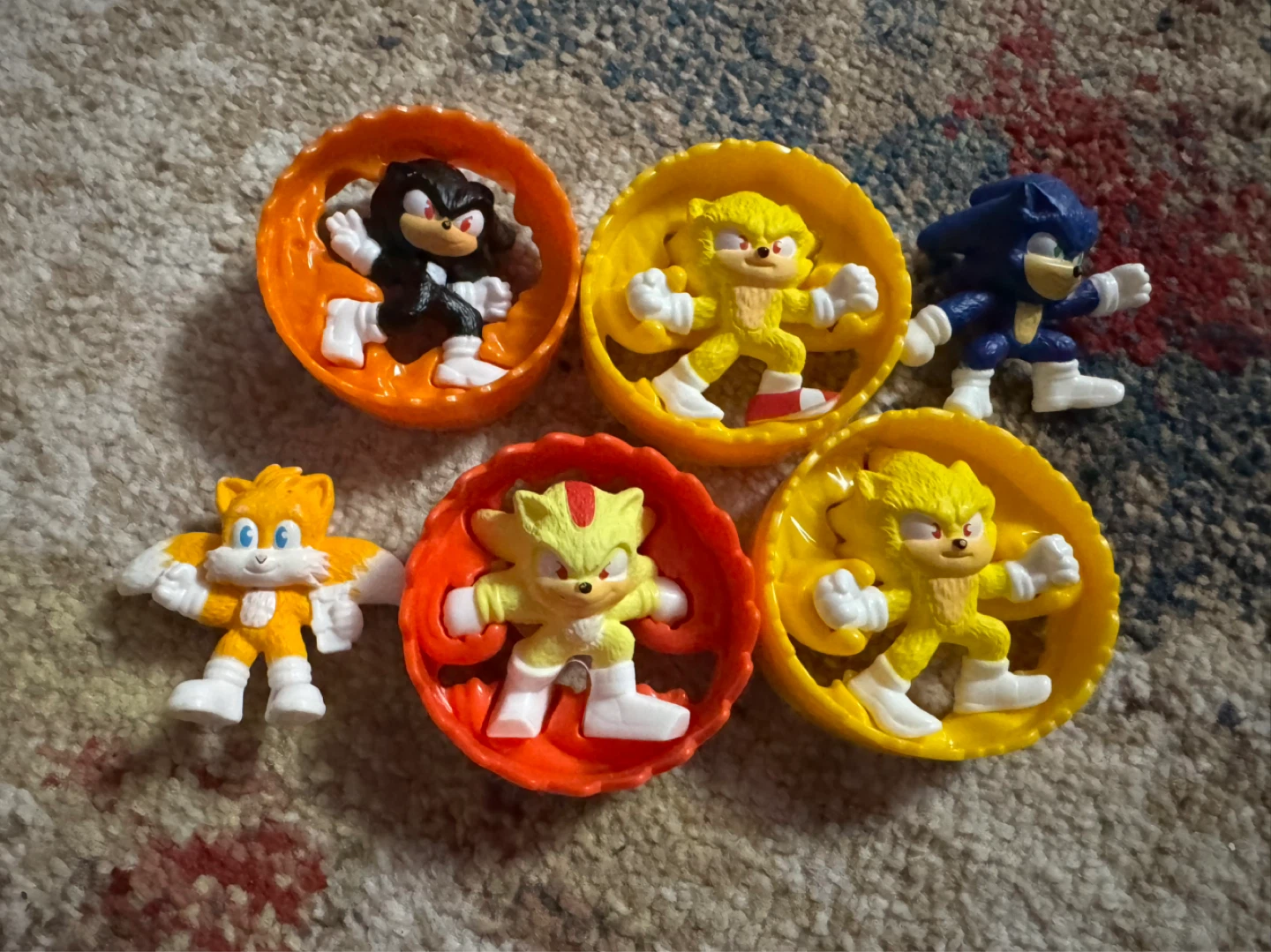 Sonic the Hedgehog Movie 3 McDonald (Set of 6)