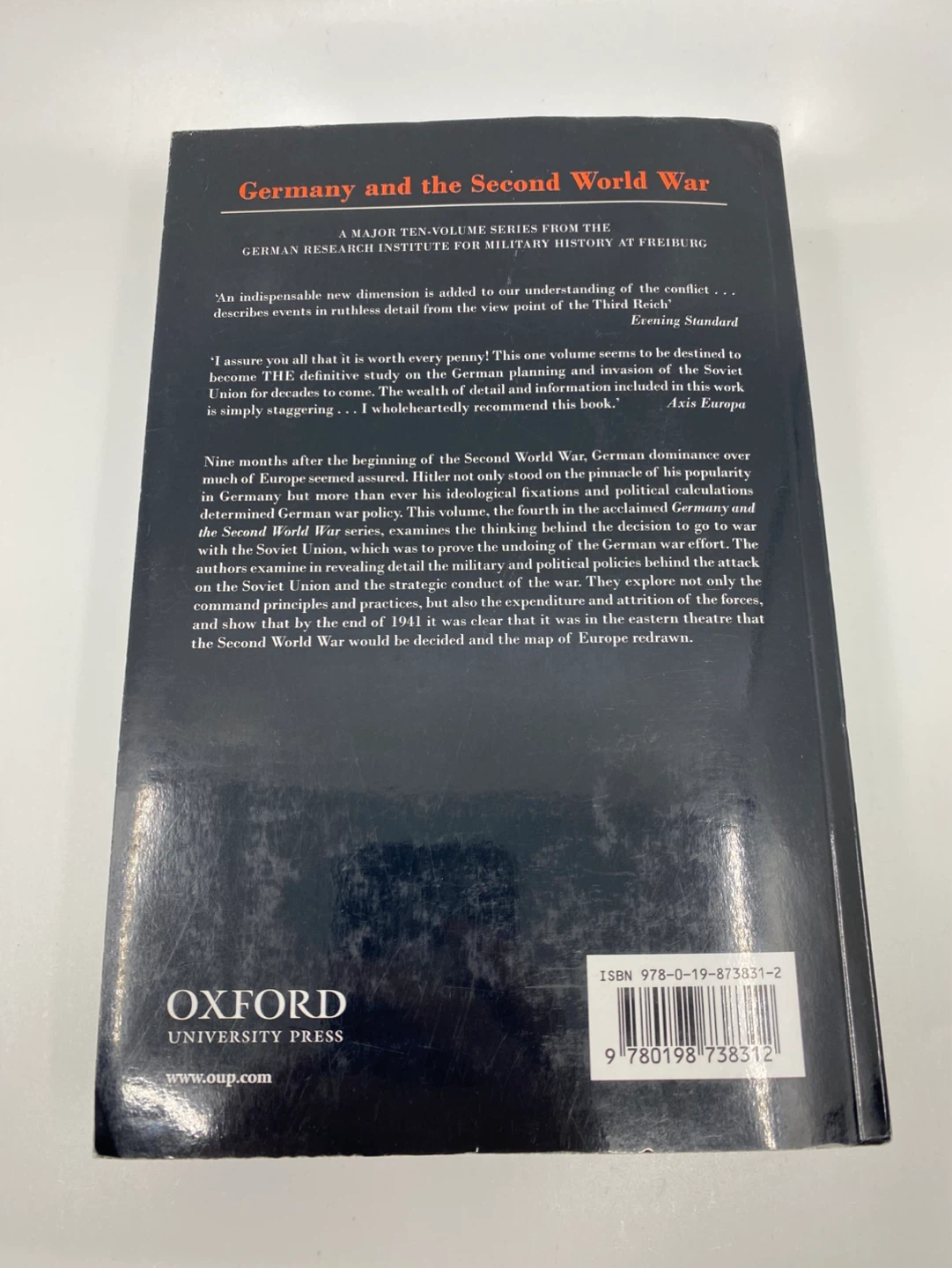 Germany and the Second World War Vol 4 Part 2 Paperback - photo 2