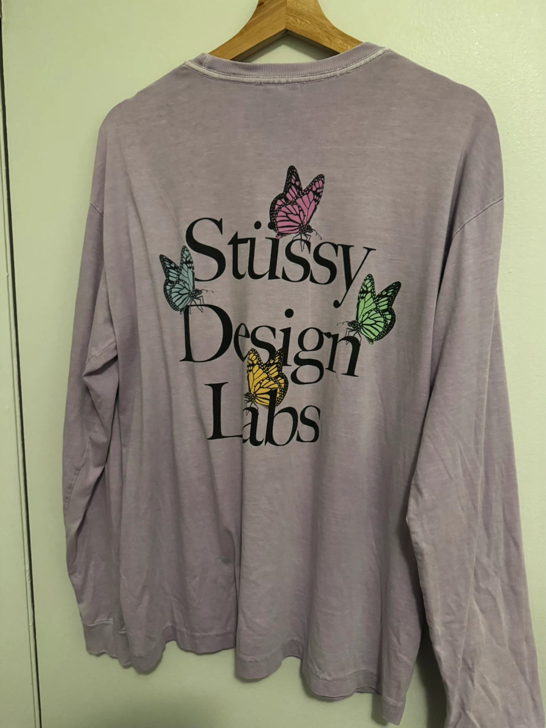 Stussy Design Labs Butterfly Long Sleeve T-Shirt - photo 3