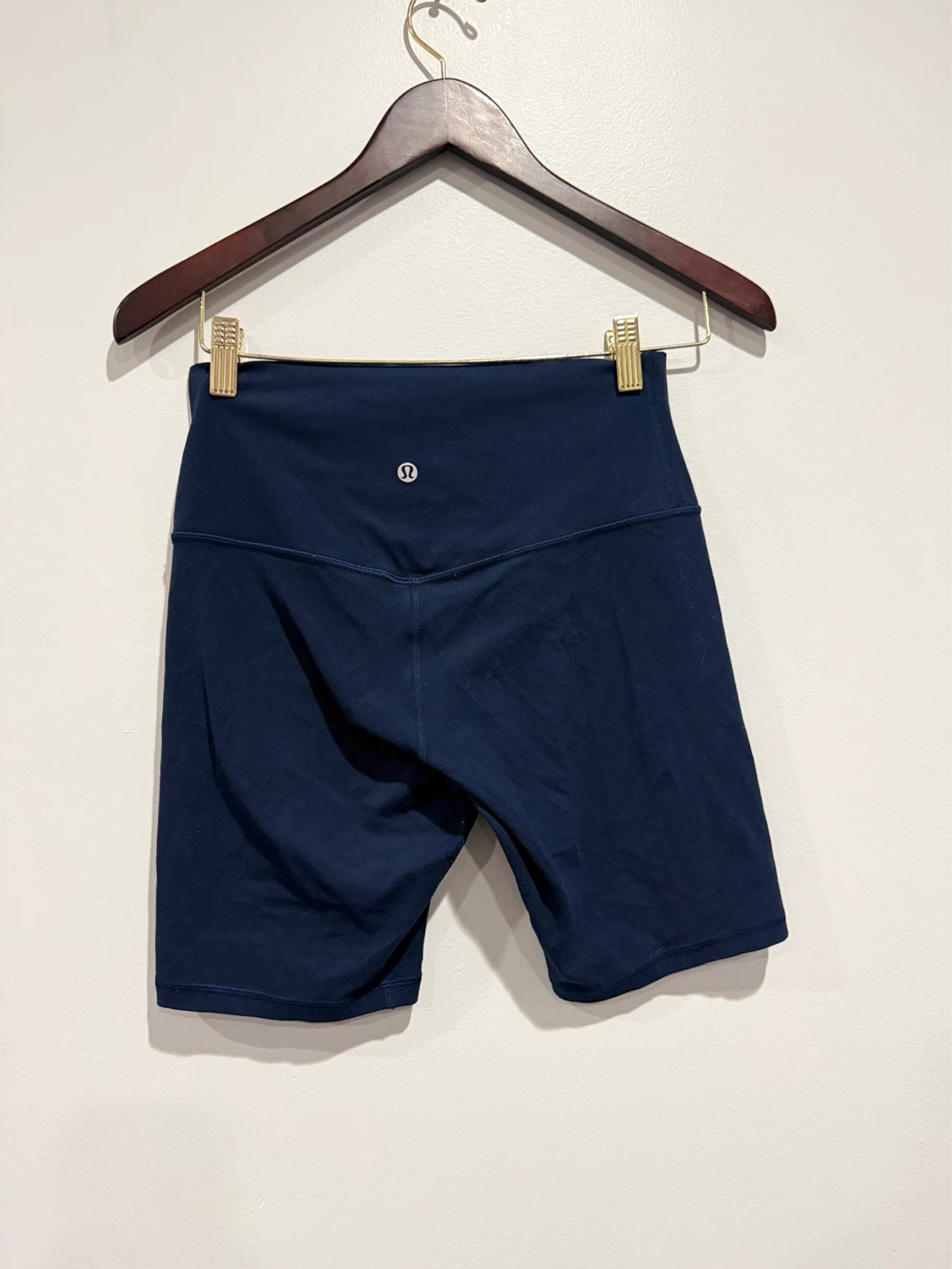 Lululemon Navy Blue Bike Shorts - photo 2