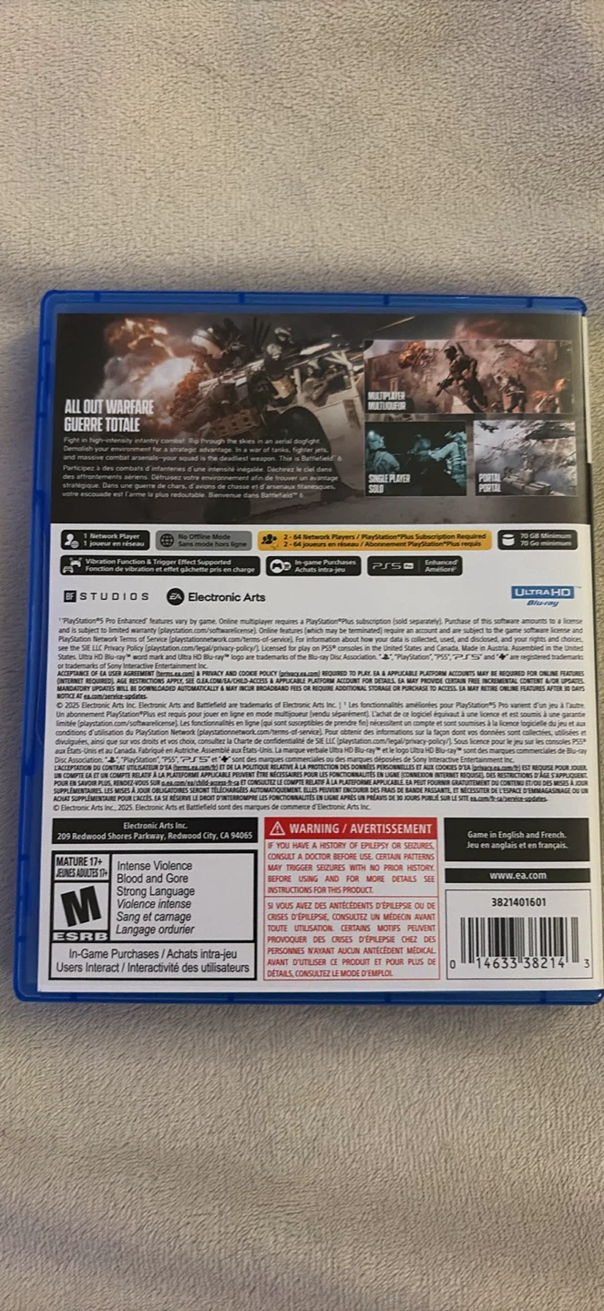 Battlefield 6 PS5 Video Game - photo 2