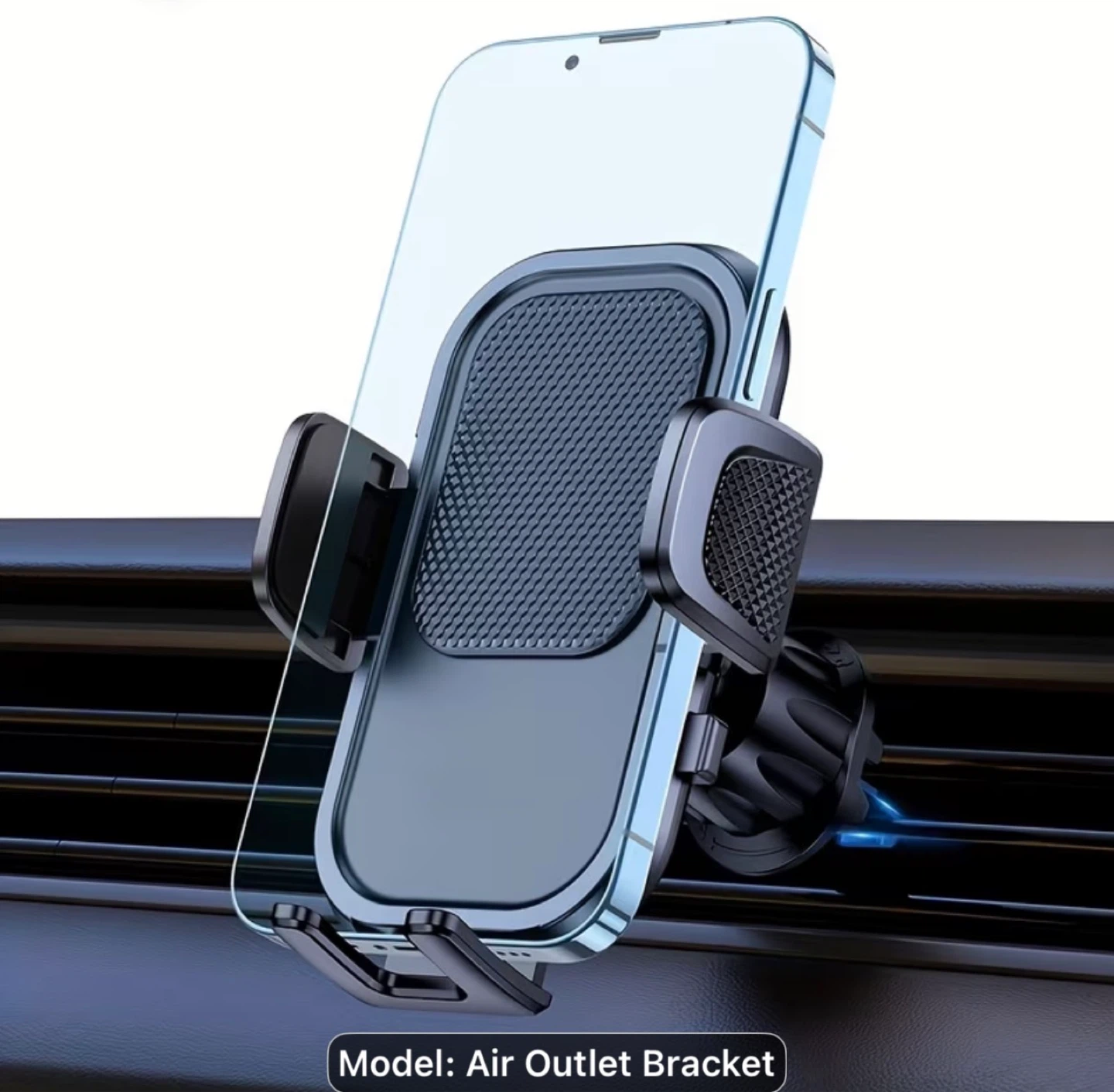 Car Air Vent Phone Mount, Hook Clip Design, 360 Degree Rotatable - photo 4