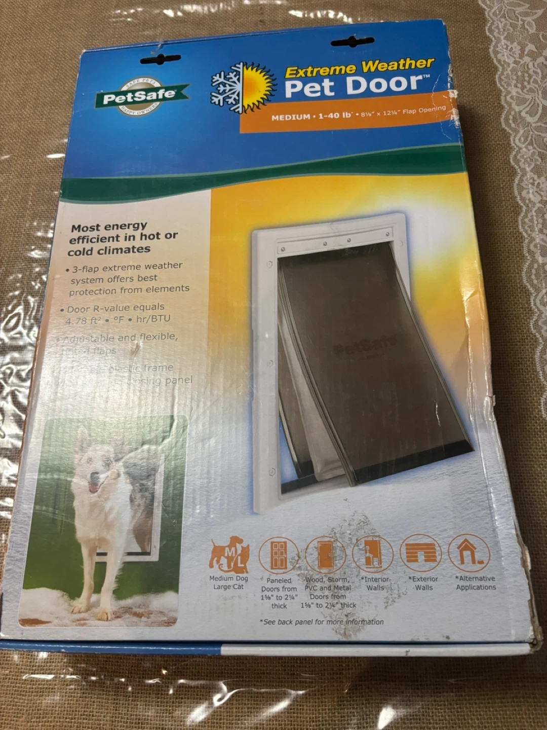 PetSafe Extreme Weather Pet Door - Medium - photo 2