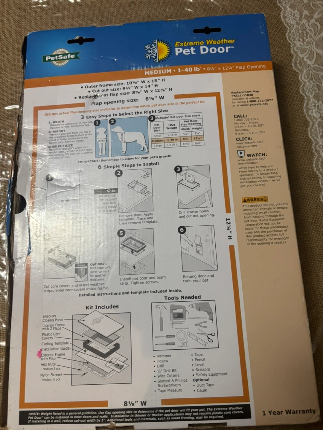 PetSafe Extreme Weather Pet Door - Medium - photo 3