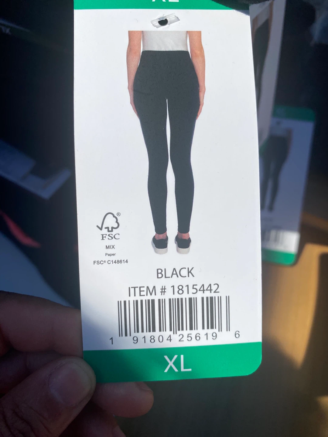 Black leggings