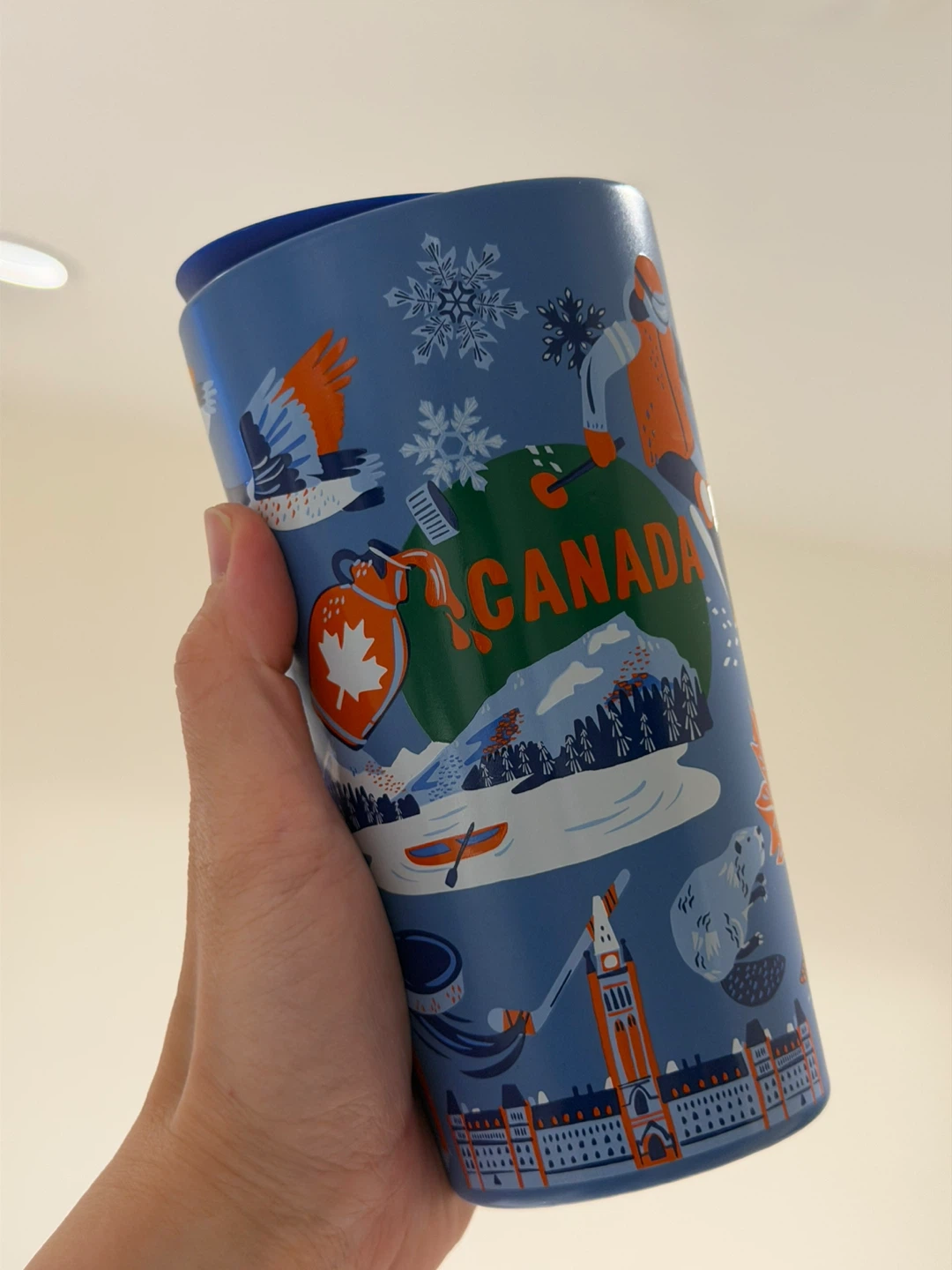 Canada Themed Travel Mug