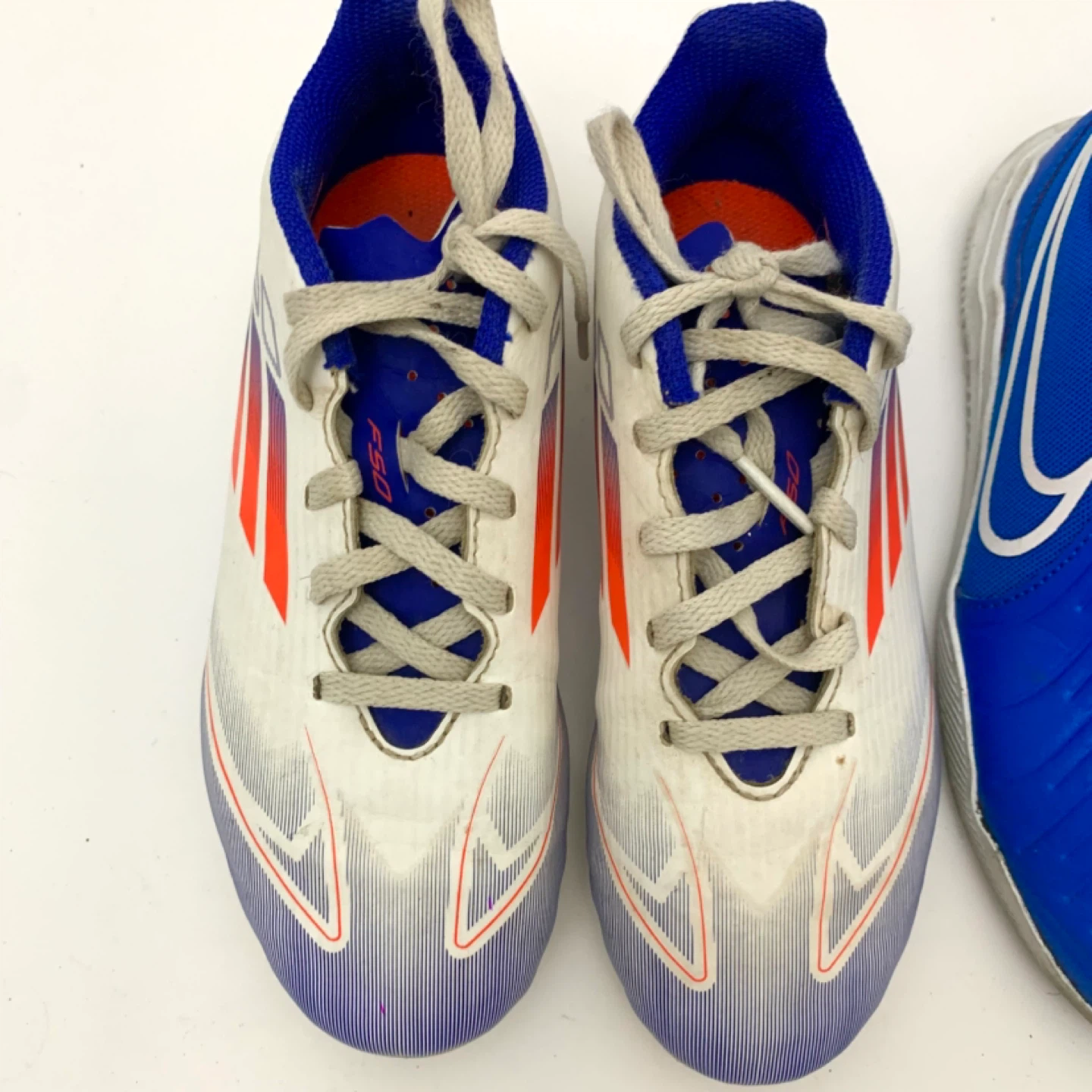 Kids Soccer Cleats Youth Soccer Shoes Indoor Outdoor Size 1 - photo 3