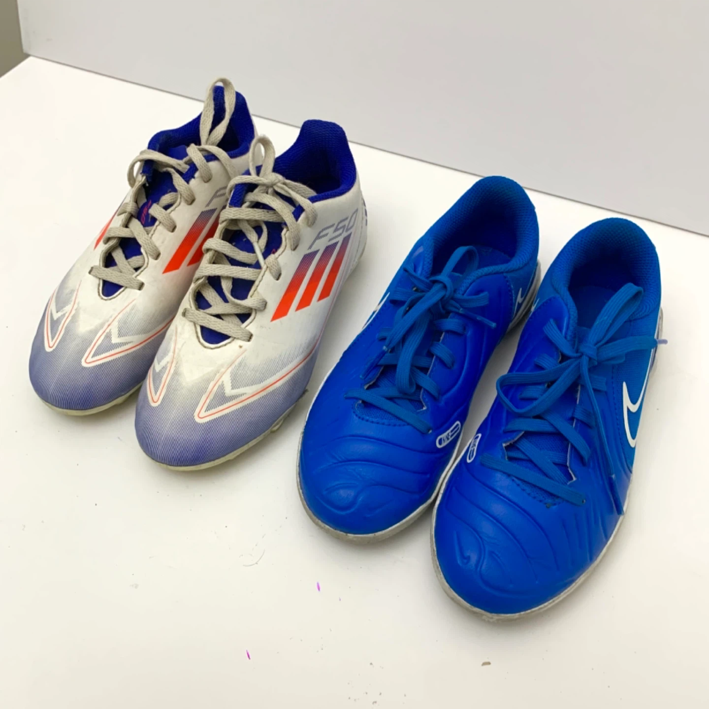 Kids Soccer Cleats Youth Soccer Shoes Indoor Outdoor Size 1