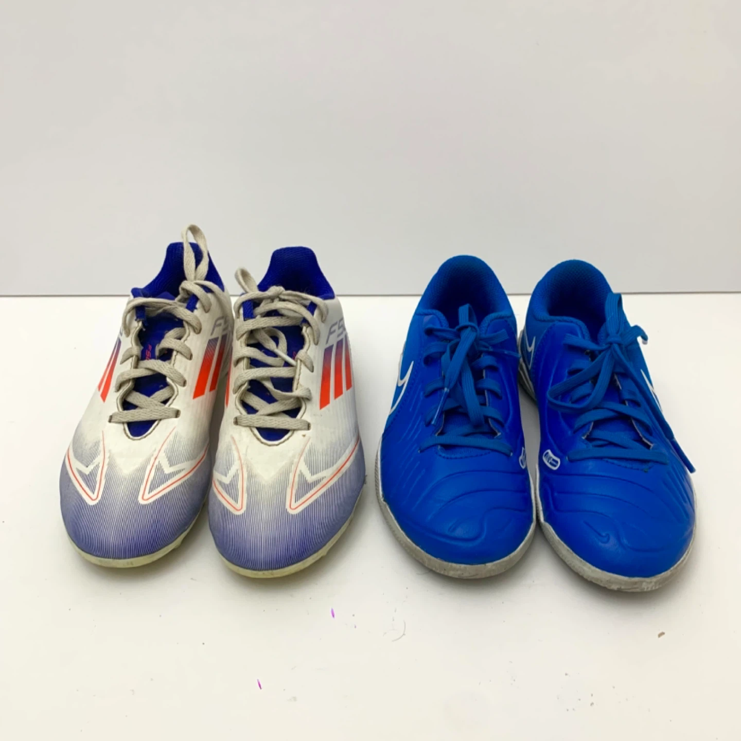 Kids Soccer Cleats Youth Soccer Shoes Indoor Outdoor Size 1 - photo 4