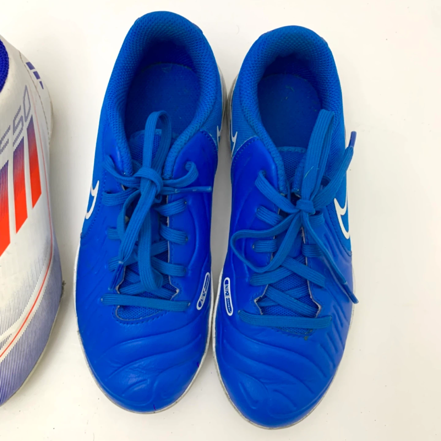 Kids Soccer Cleats Youth Soccer Shoes Indoor Outdoor Size 1 - photo 2