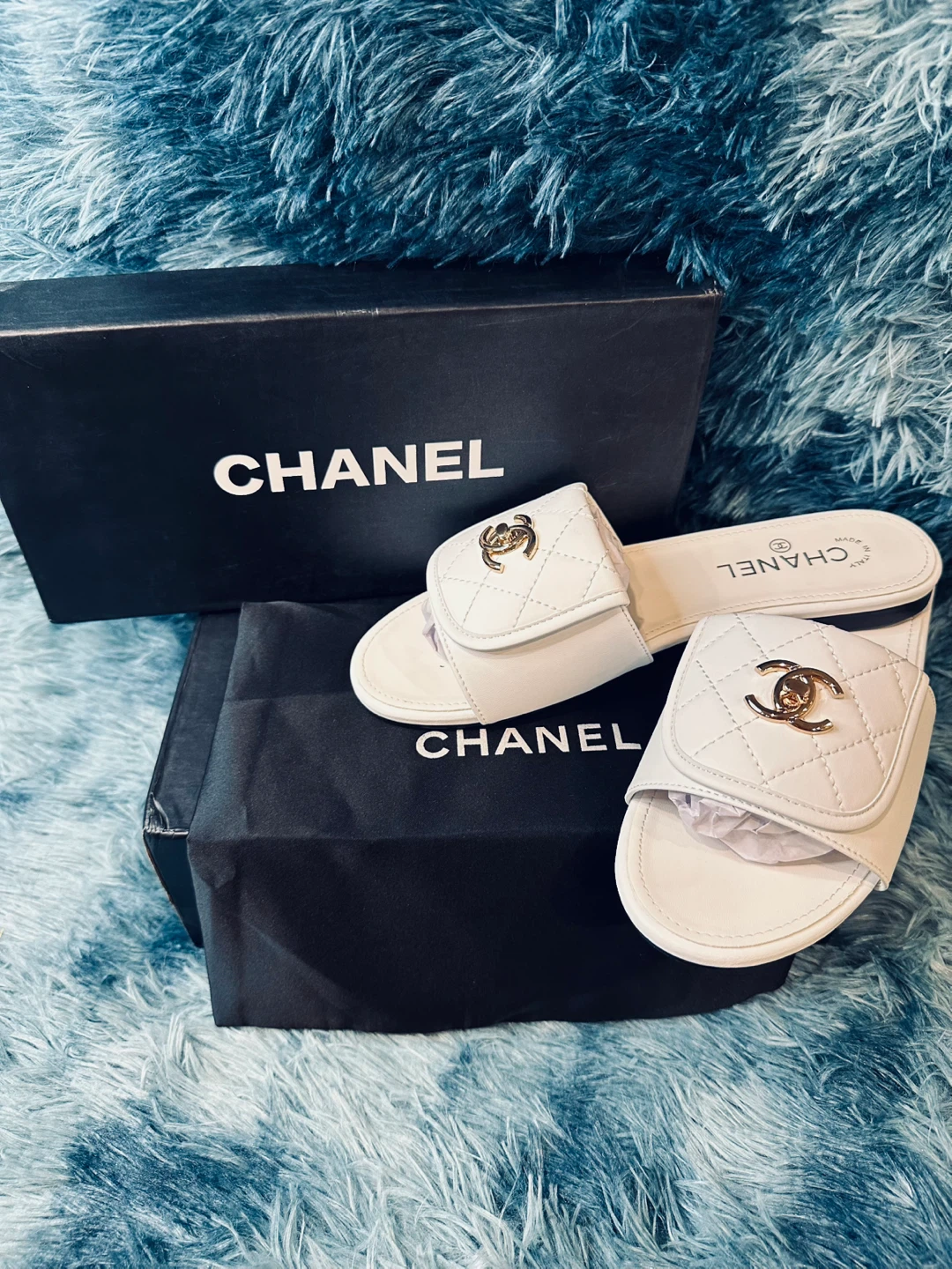 Chanel White sandles - photo 2