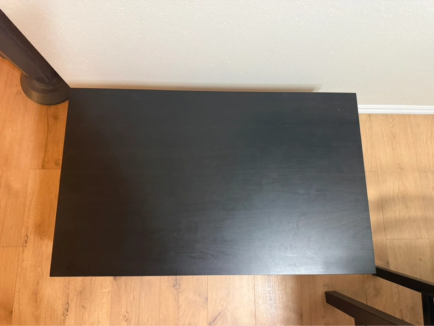 Black Coffee Table with Shelf - photo 2