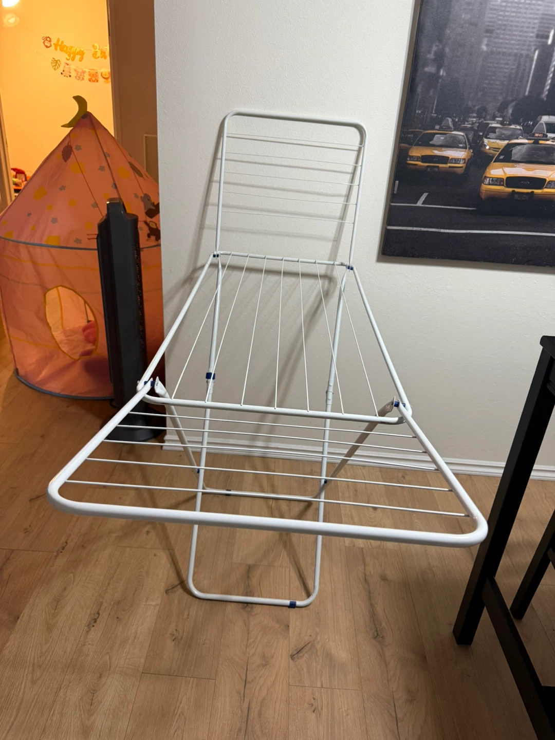 White Foldable Drying Rack - photo 4