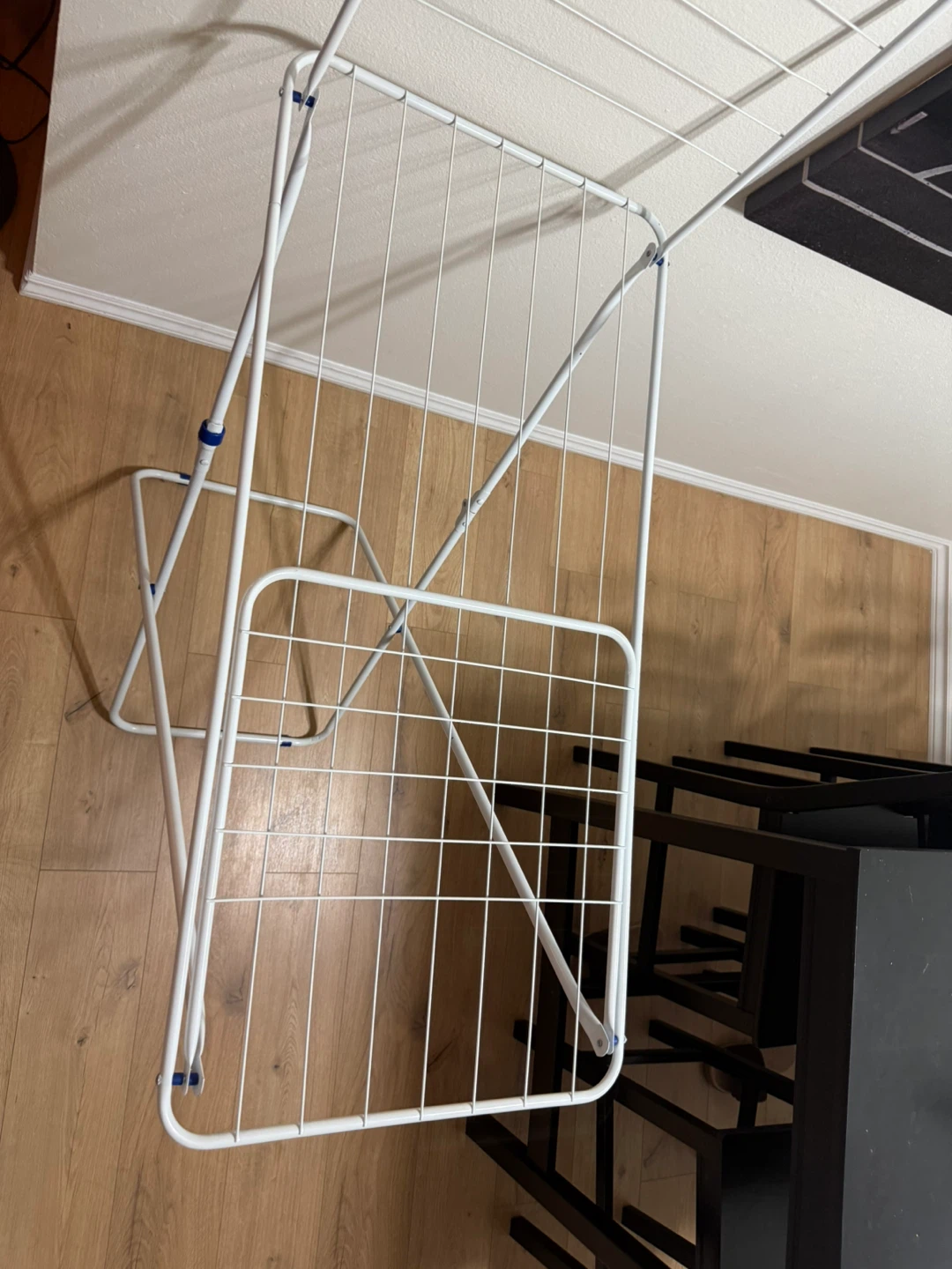 White Foldable Drying Rack - photo 2