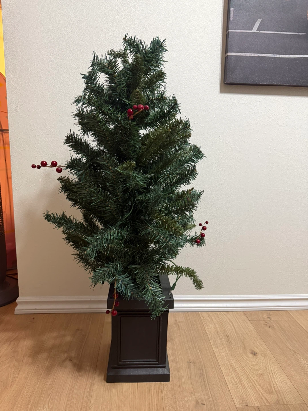 Artificial Christmas Tree with Berries