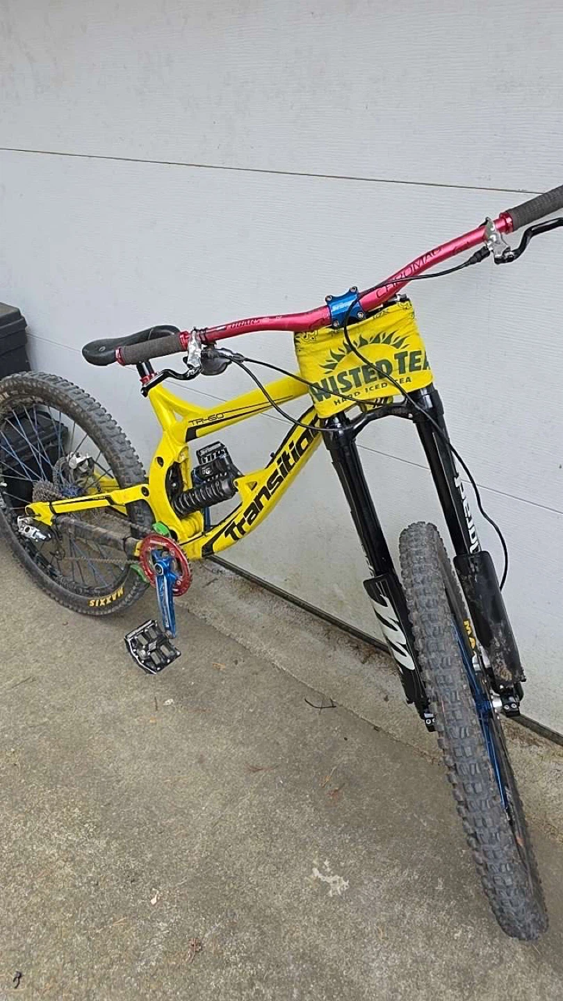 2015 Transition trf-450 downhill bike