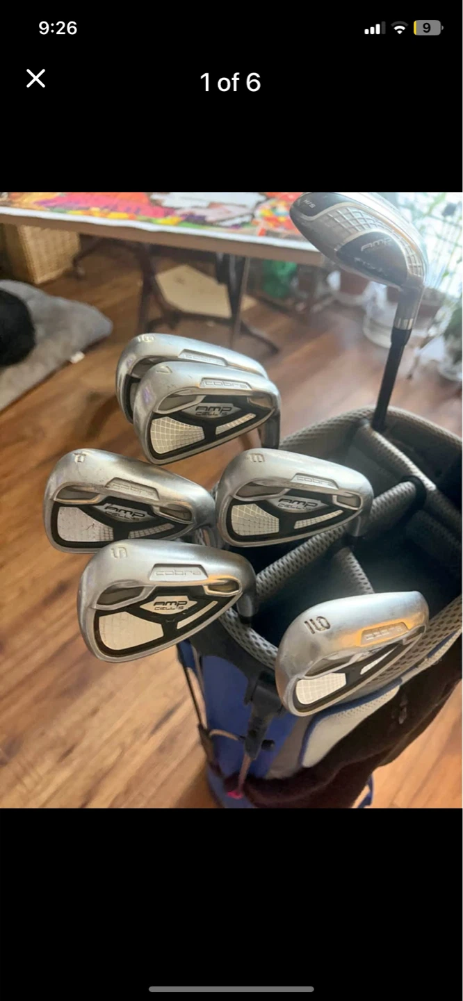Cobra right hand golf clubs