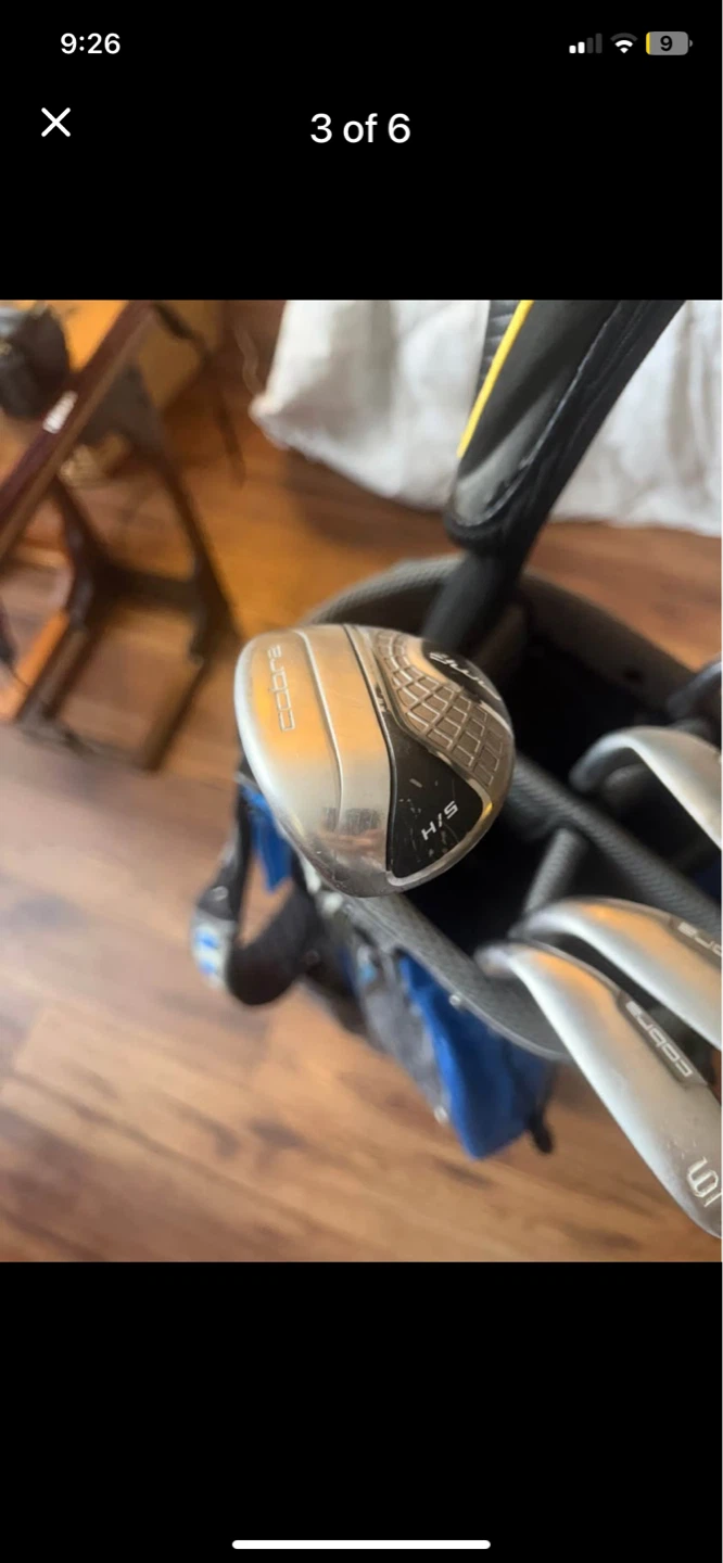 Cobra right hand golf clubs - photo 5