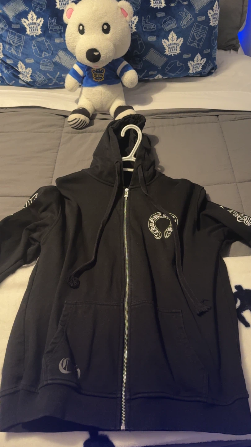 Chrome Hearts Zip-Up Hoodie